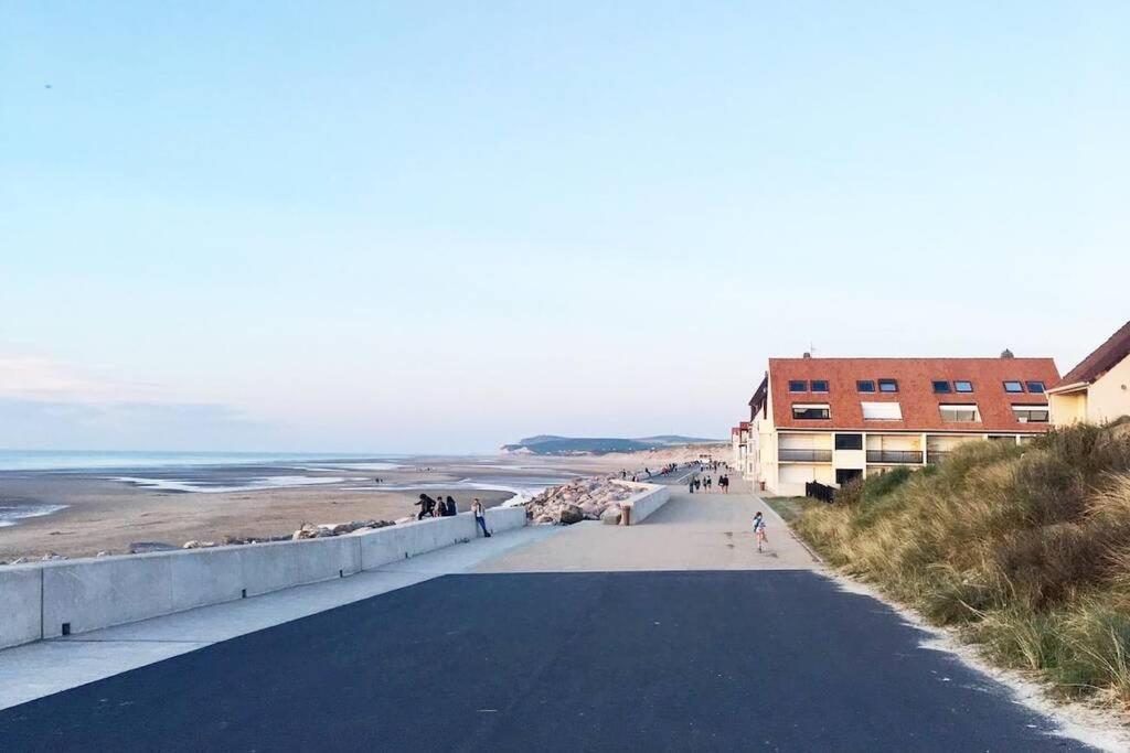 Duplex Avec Jacuzzi Vue Imprenable Sur La Baie De Wissant Leilighet Eksteriør bilde