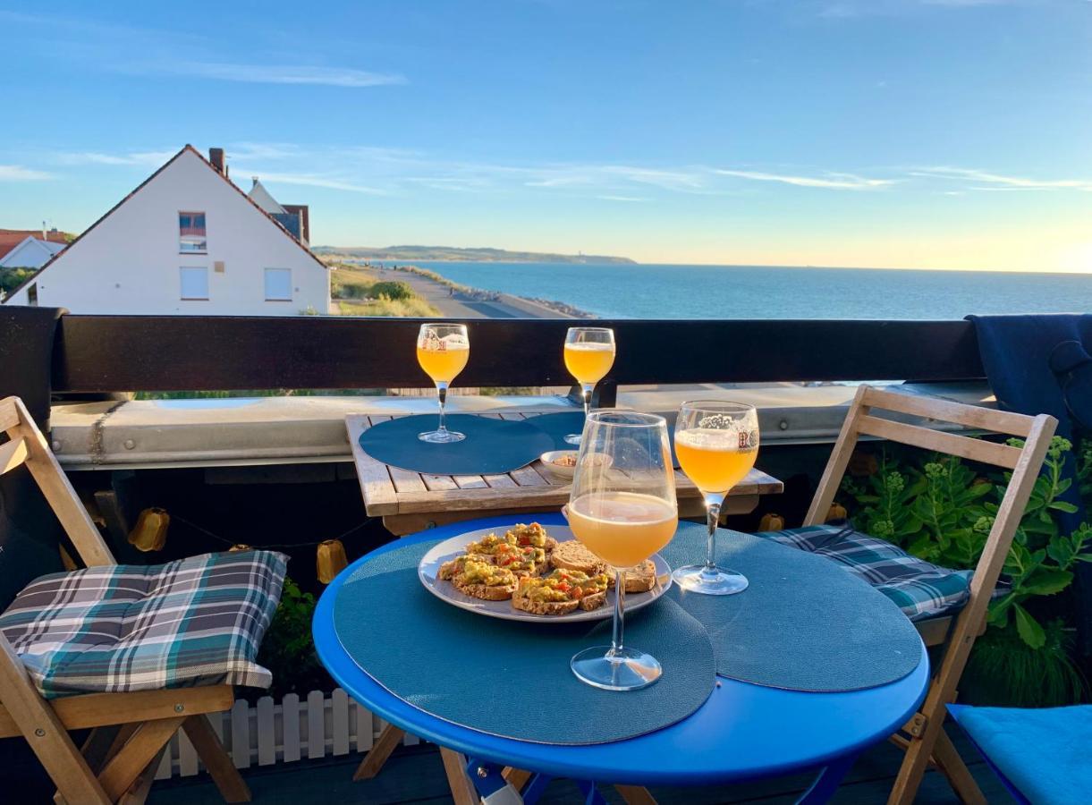 Duplex Avec Jacuzzi Vue Imprenable Sur La Baie De Wissant Leilighet Eksteriør bilde