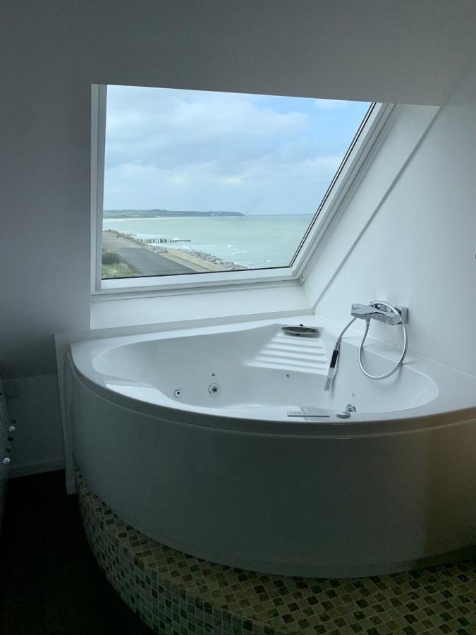 Duplex Avec Jacuzzi Vue Imprenable Sur La Baie De Wissant Leilighet Eksteriør bilde