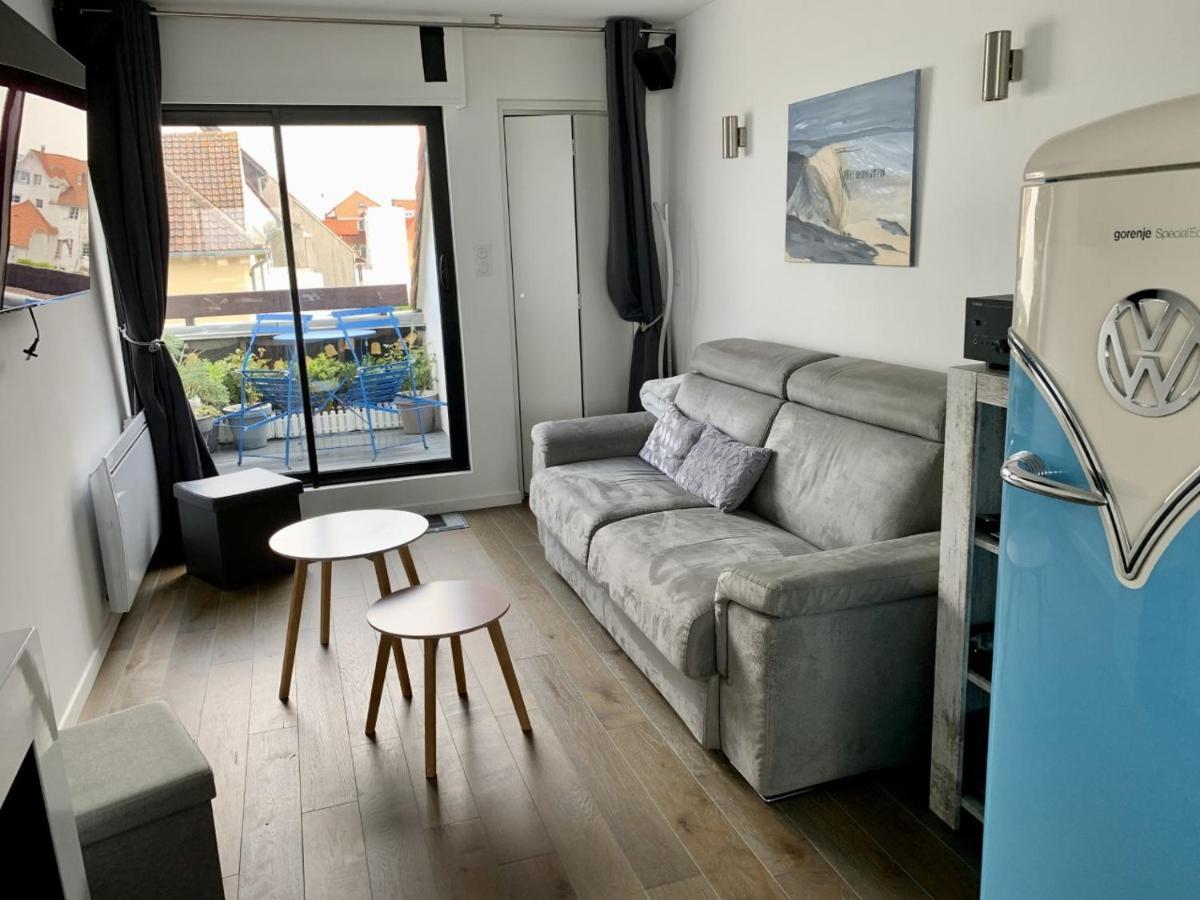 Duplex Avec Jacuzzi Vue Imprenable Sur La Baie De Wissant Leilighet Eksteriør bilde